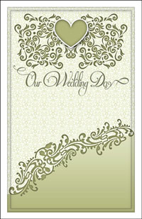 Wedding Program Cover Template 12A - Graphic 4